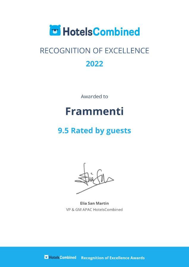 Frammenti Hotel Матера Екстериор снимка